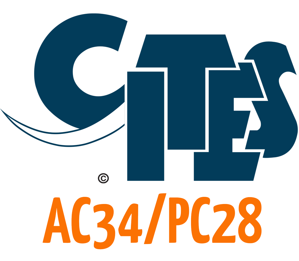 CITES AC34/PC28 logo